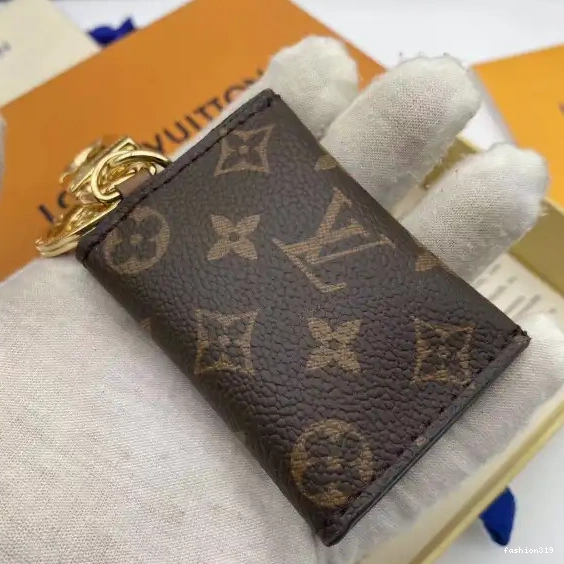 VUITTON AND KEY HOLDER LOUIS KIRIGAMI POUCH BAG CHARM 0412